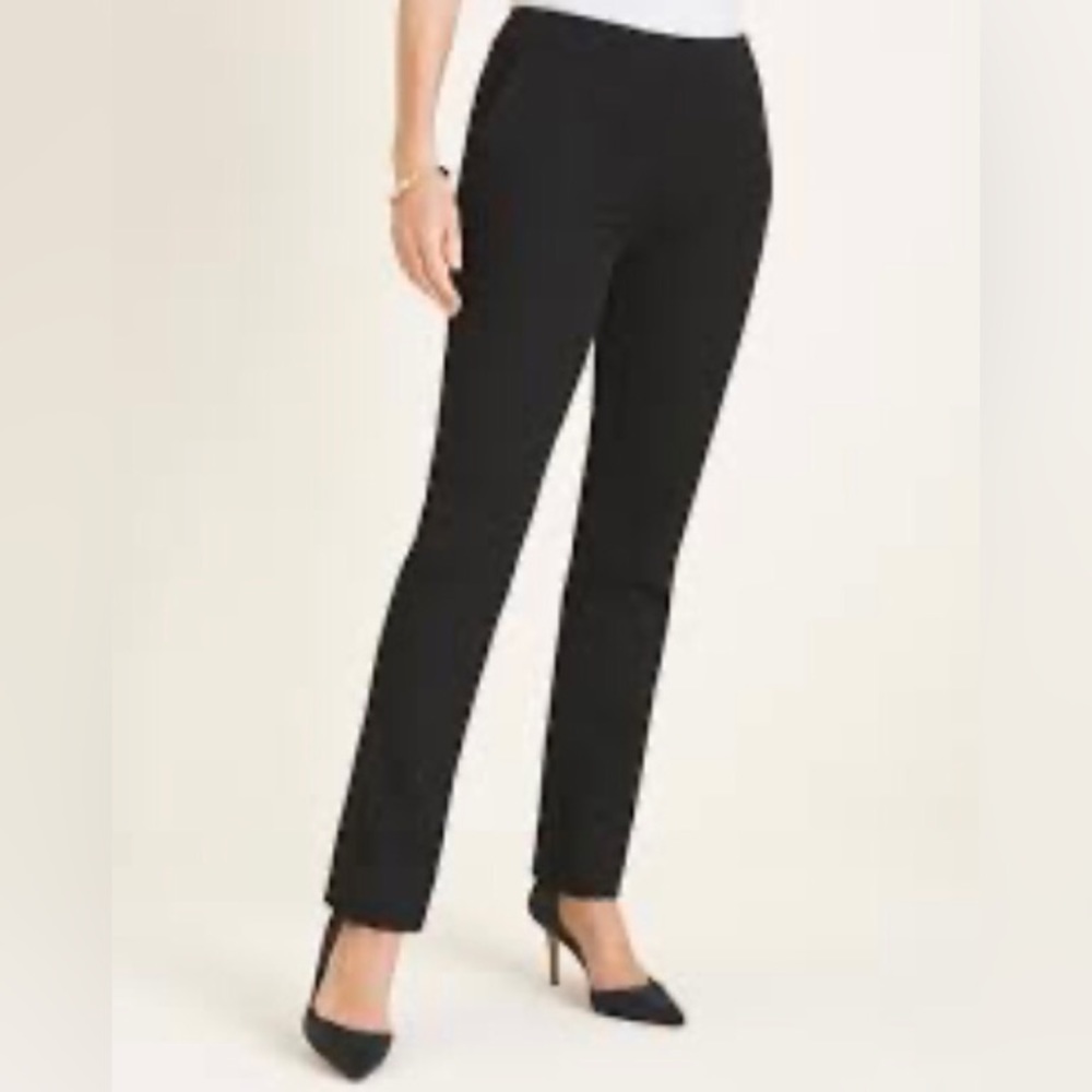 So Slimming Lindy Pants Chico’s Short/ Navy Blue/Size 0/ Nwot